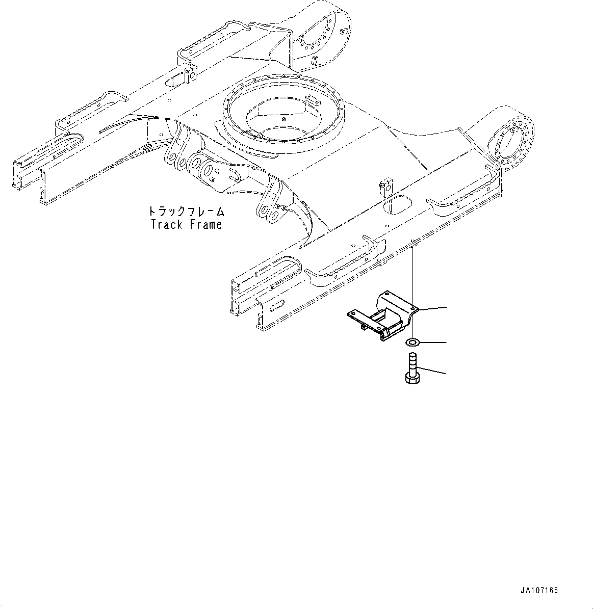 Ограждение 22P-30-32311 KOMATSU
