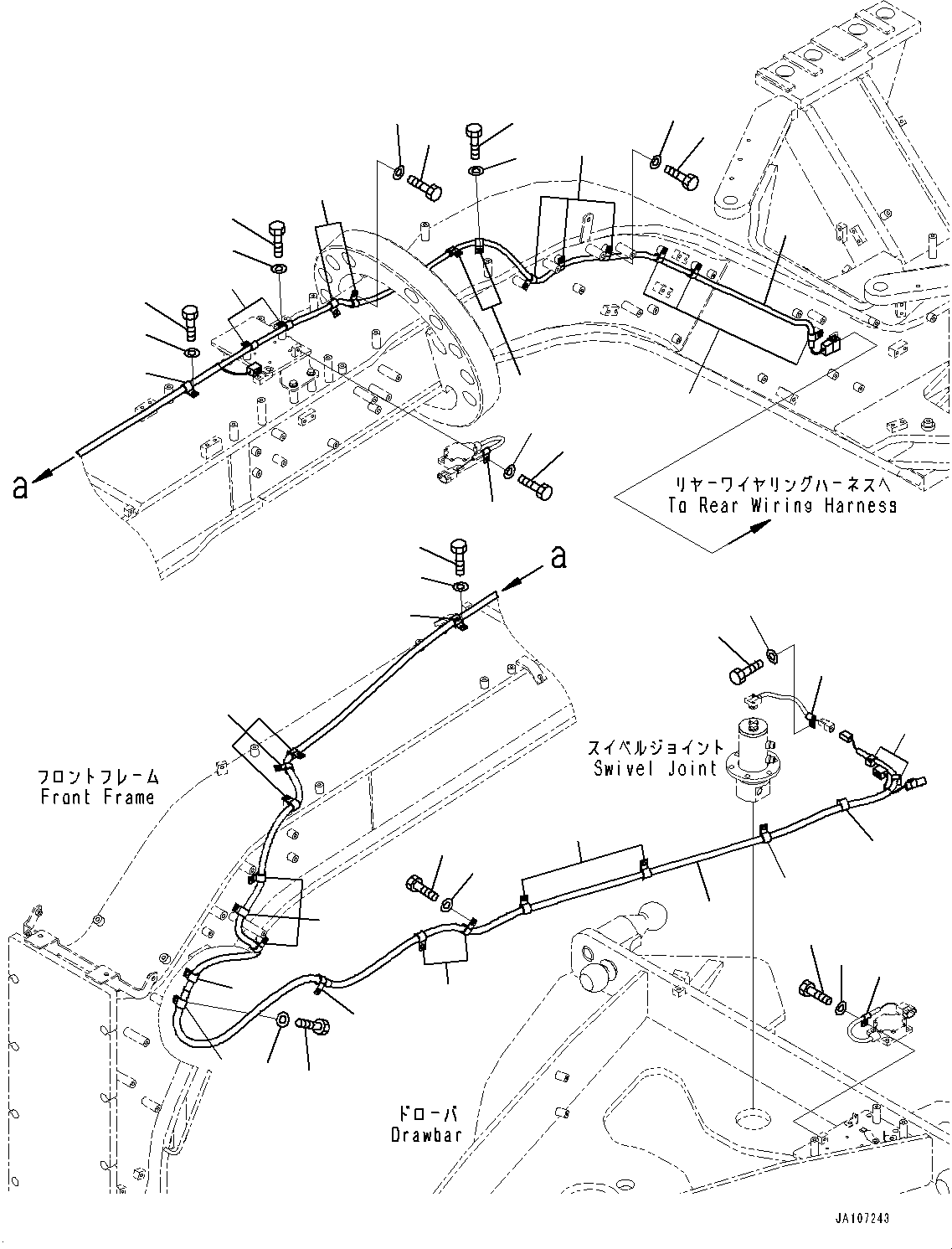 Жгут проводов 23B-06-93291 KOMATSU