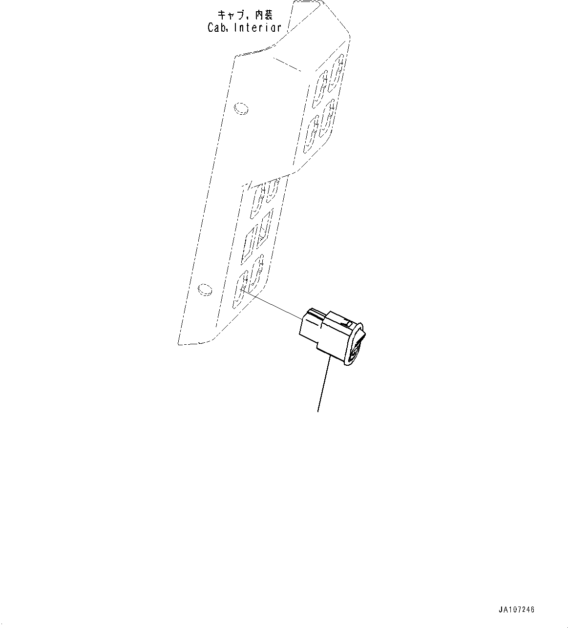 Switch Assembly, Cross Slope 23B-06-93710 KOMATSU