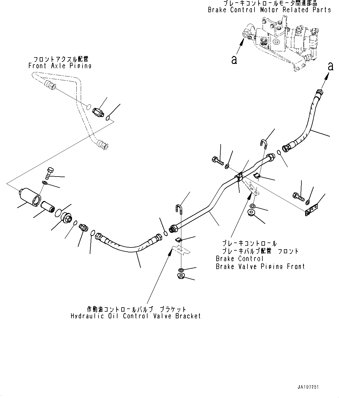 Шланг 421-U44-4761 KOMATSU