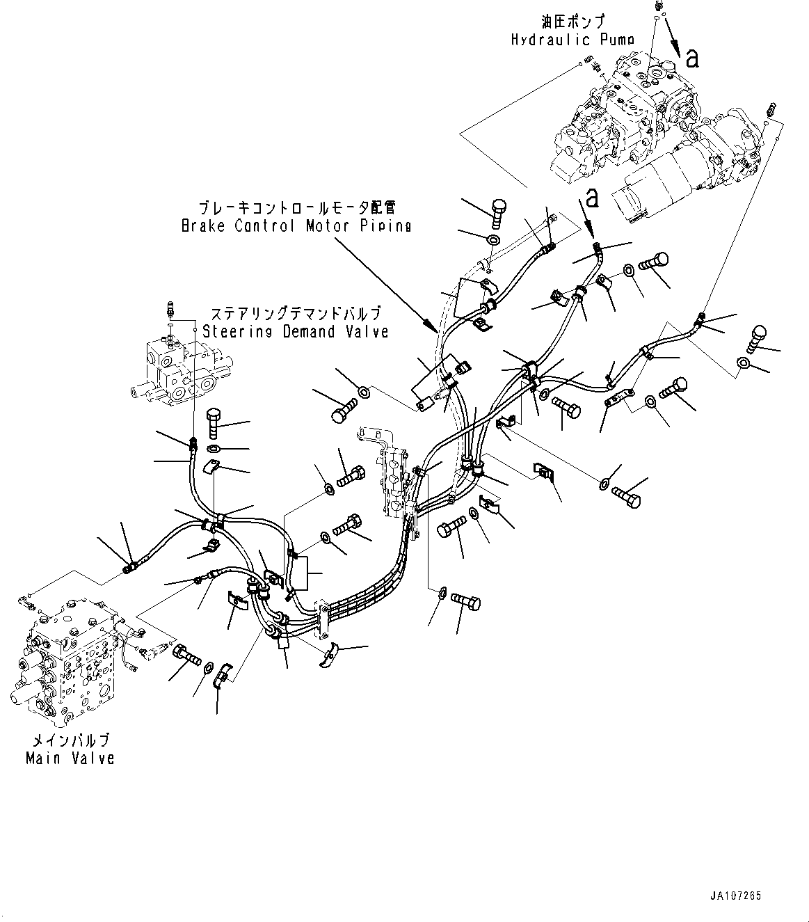 Шланг 421-U46-4740 KOMATSU