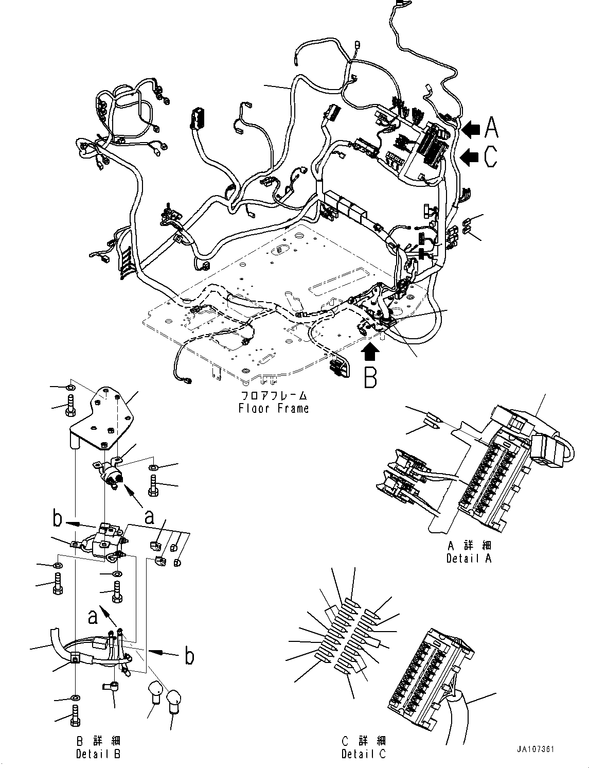 Жгут проводов 21W-06-71110 KOMATSU