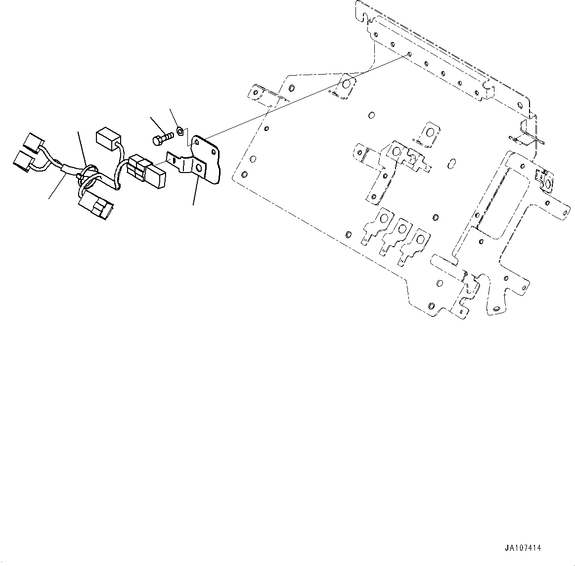 Пластина 21W-06-71250 KOMATSU