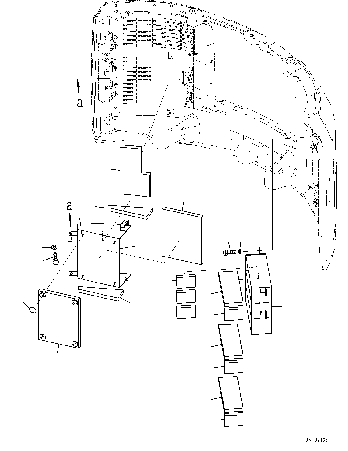 Лист 21W-54-71420 KOMATSU