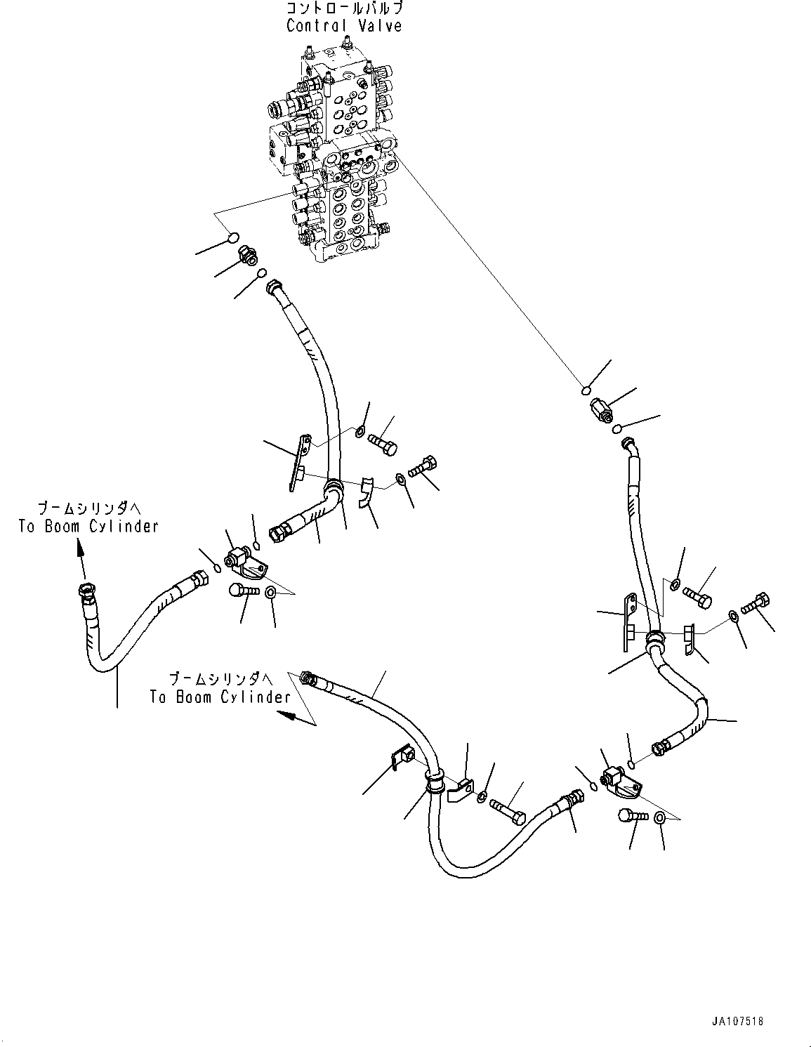 Шланг 02758-005A8 KOMATSU