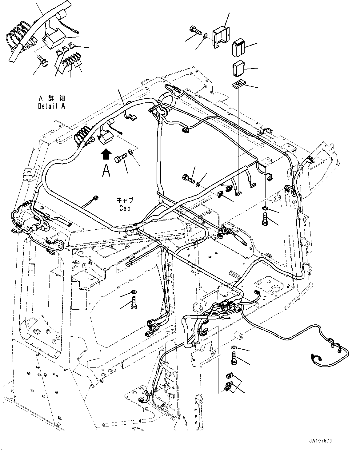 Жгут проводов 14Y-06-46121 KOMATSU