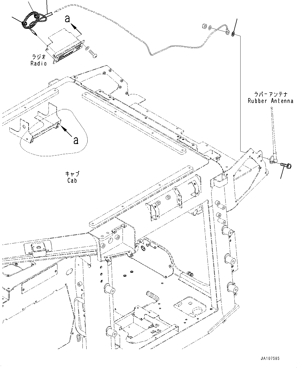 Жгут проводов 198-06-84651 KOMATSU
