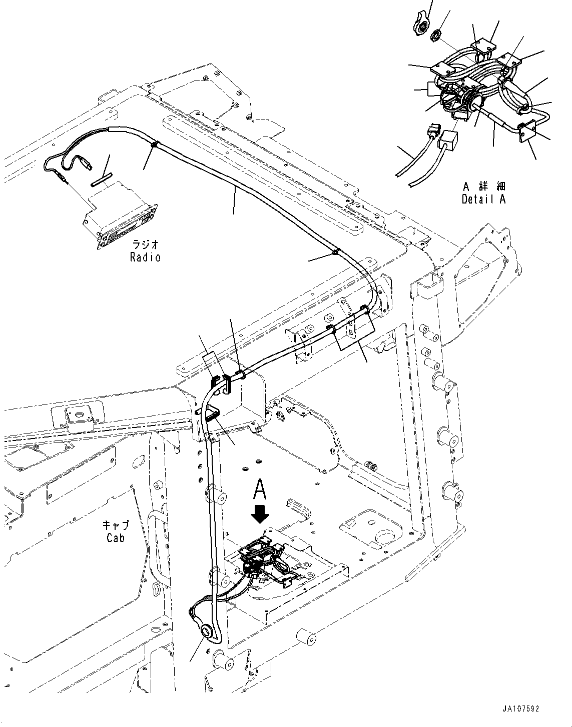 Жгут проводов 14Y-06-46271 KOMATSU