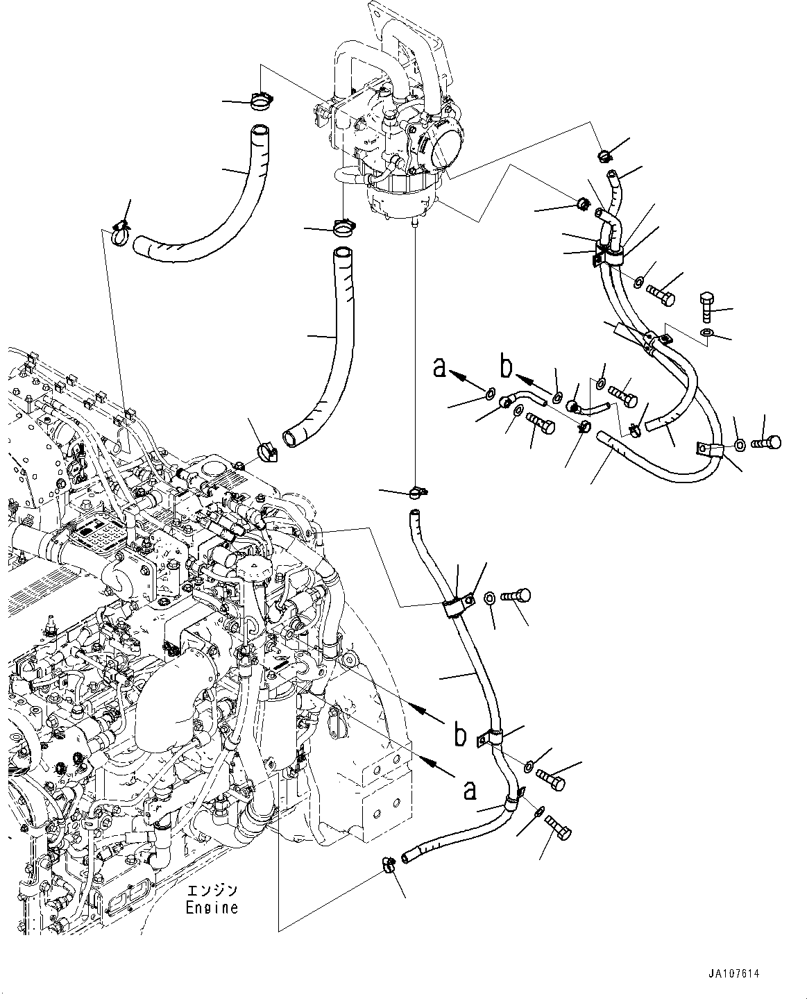 Шланг 14Y-01-41761 KOMATSU