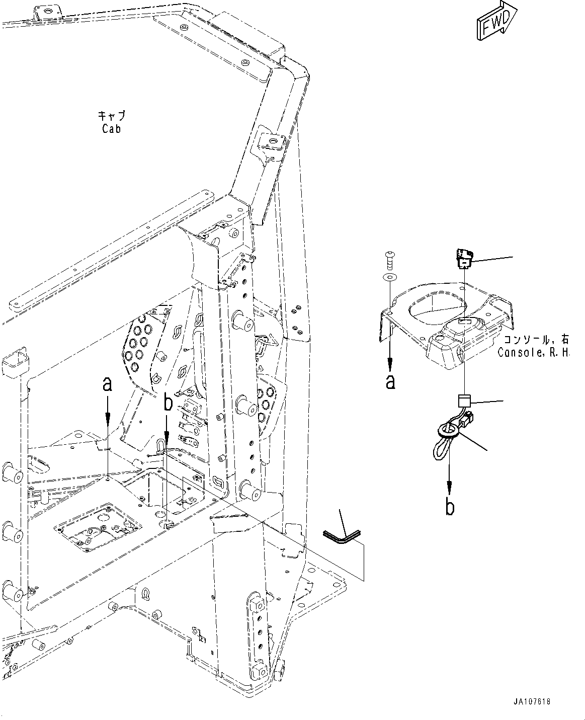 Жгут проводов 198-06-84791 KOMATSU