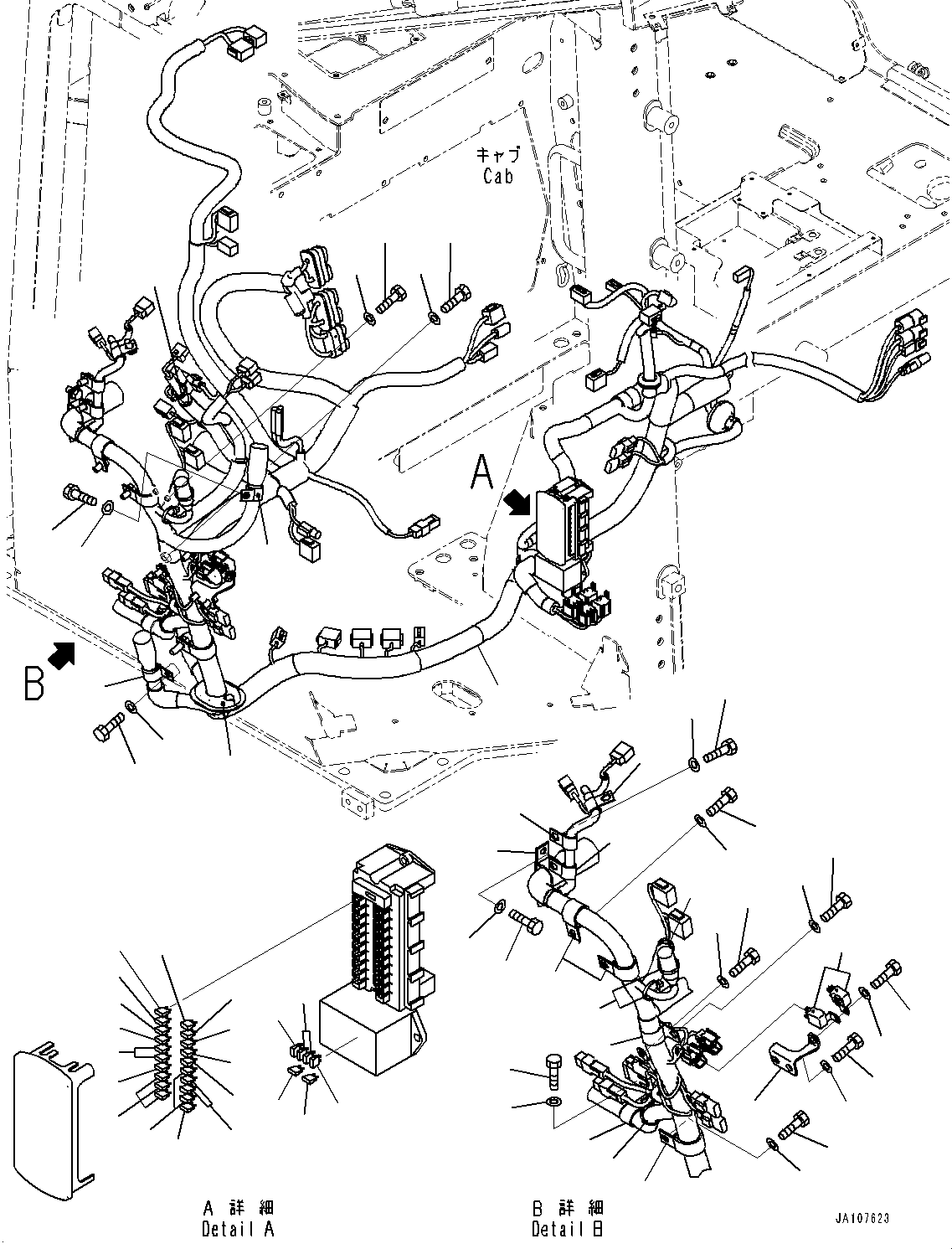 Жгут проводов 14Y-06-46111 KOMATSU