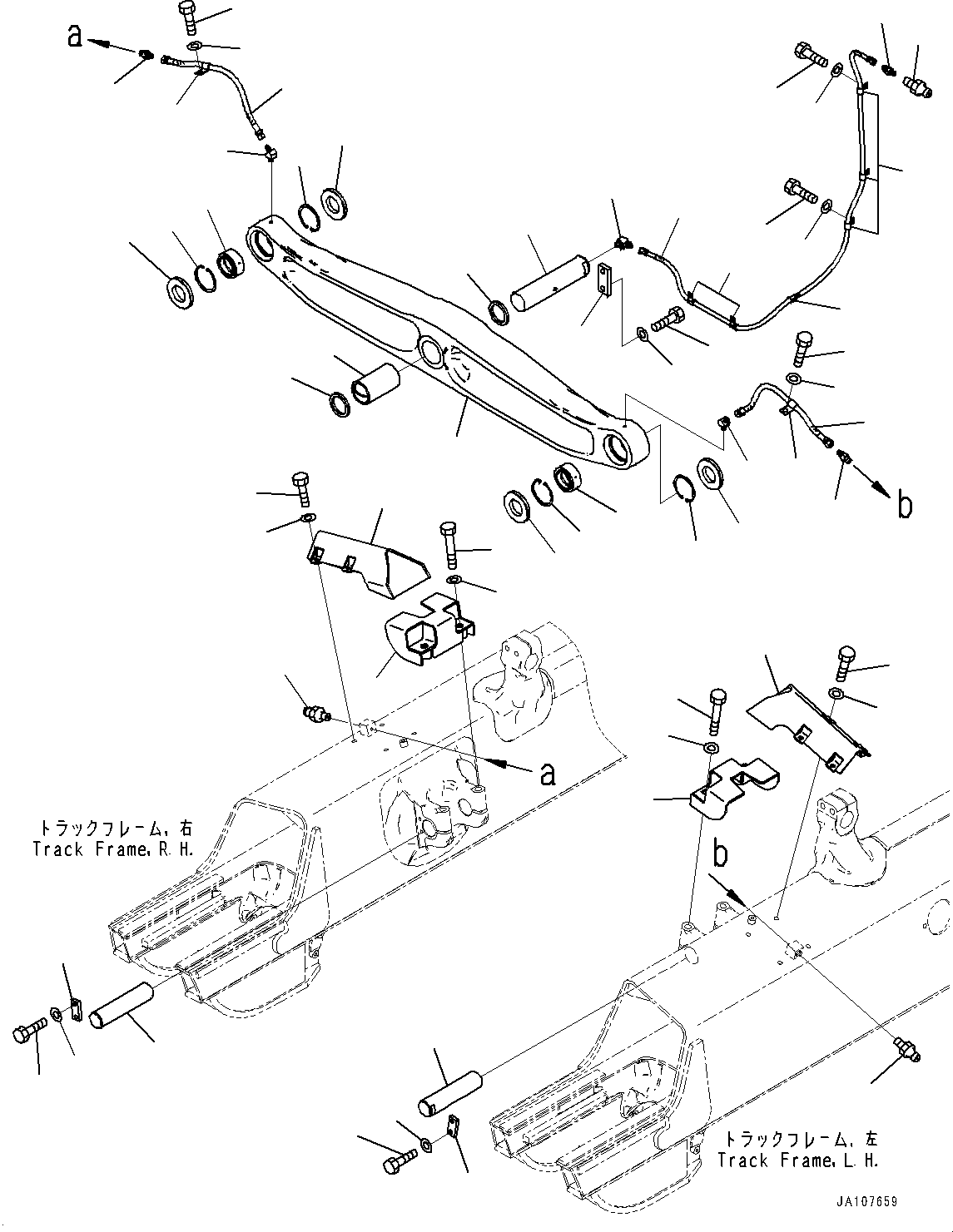 Equalizer Bar Assembly 14Y-50-41121 KOMATSU