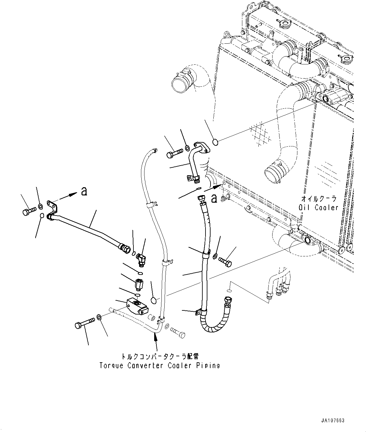 Шланг 421-03-42130 KOMATSU