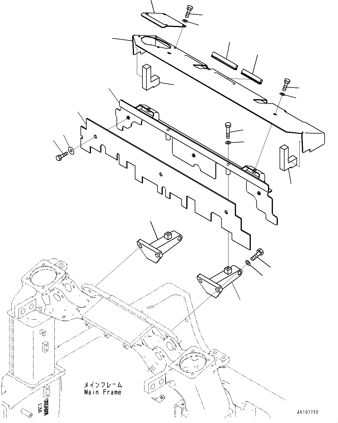 Пластина 14Y-03-43341 KOMATSU