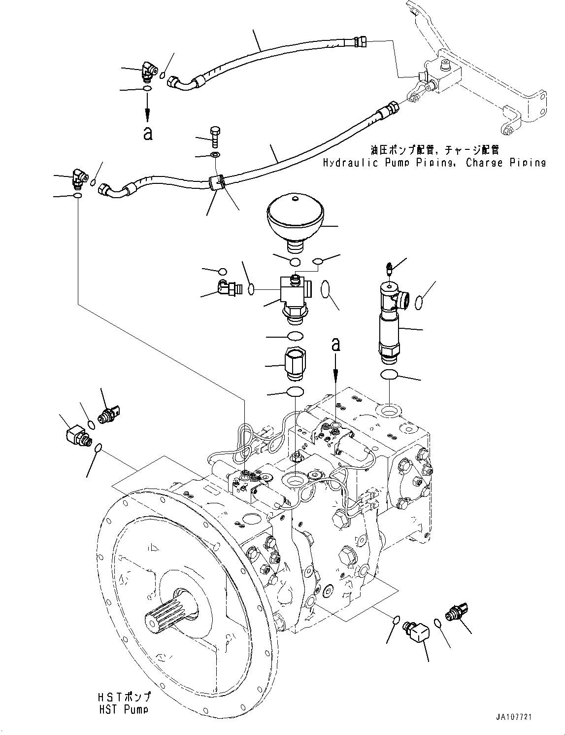 Шланг 02772-003A4 KOMATSU