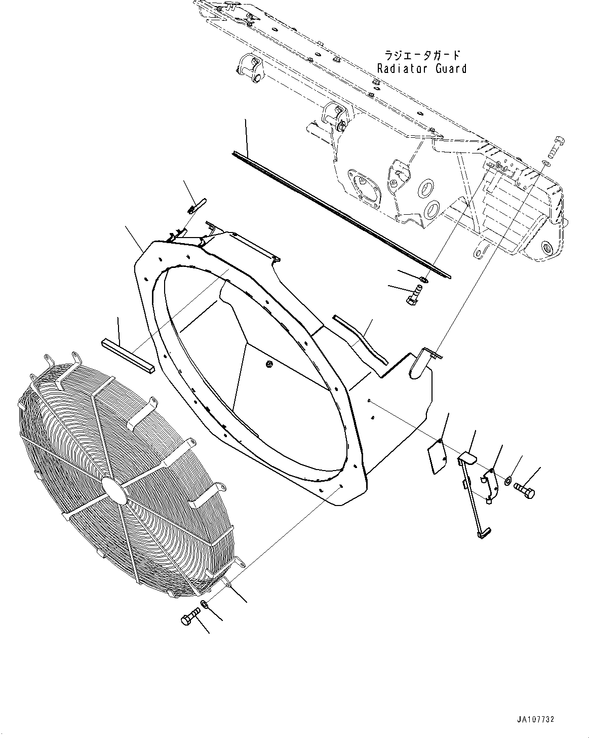 Облицовка 17A-06-61770 KOMATSU