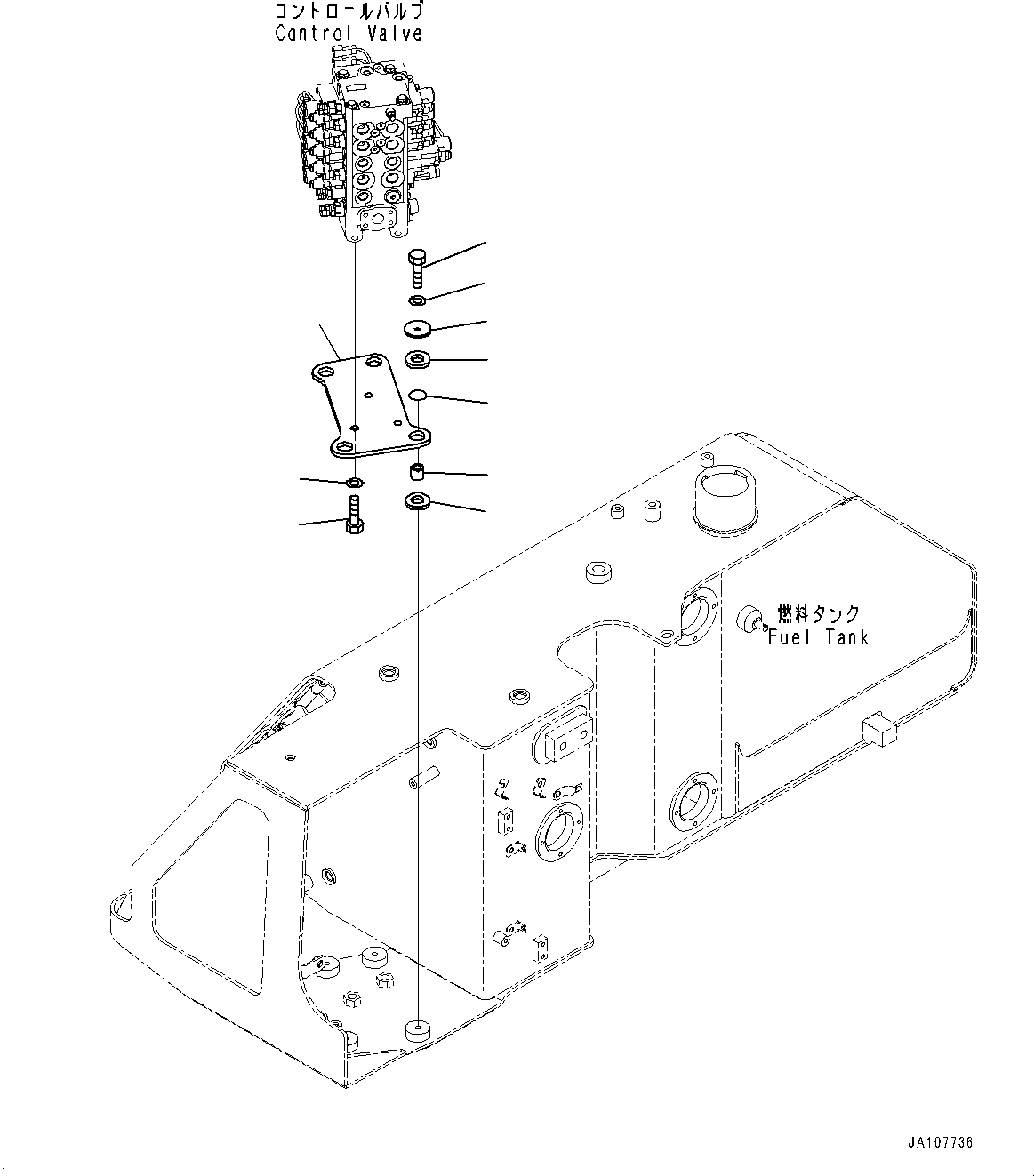 Пластина 14Y-62-42110 KOMATSU