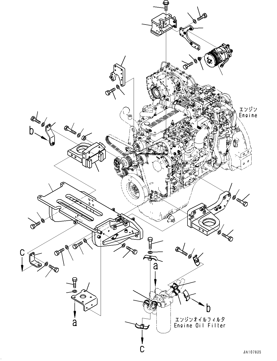 Упорное кольцо 13Y-01-11970 KOMATSU