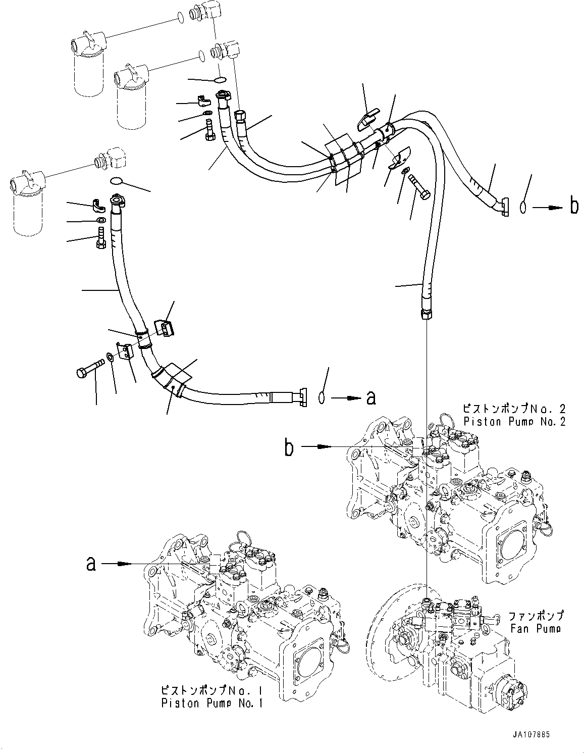 Шланг 07278-01220 KOMATSU