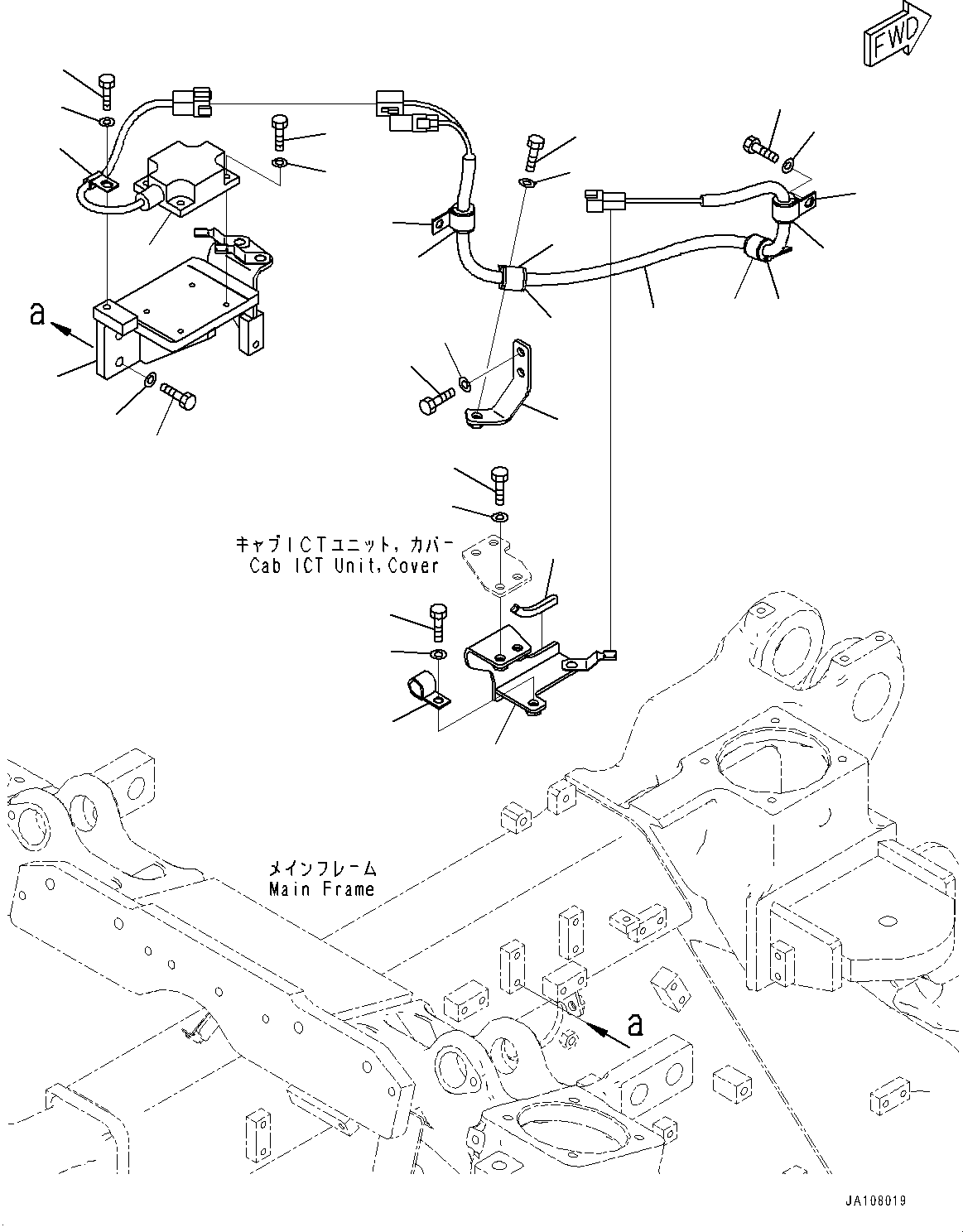 Жгут проводов 14Y-06-45321 KOMATSU