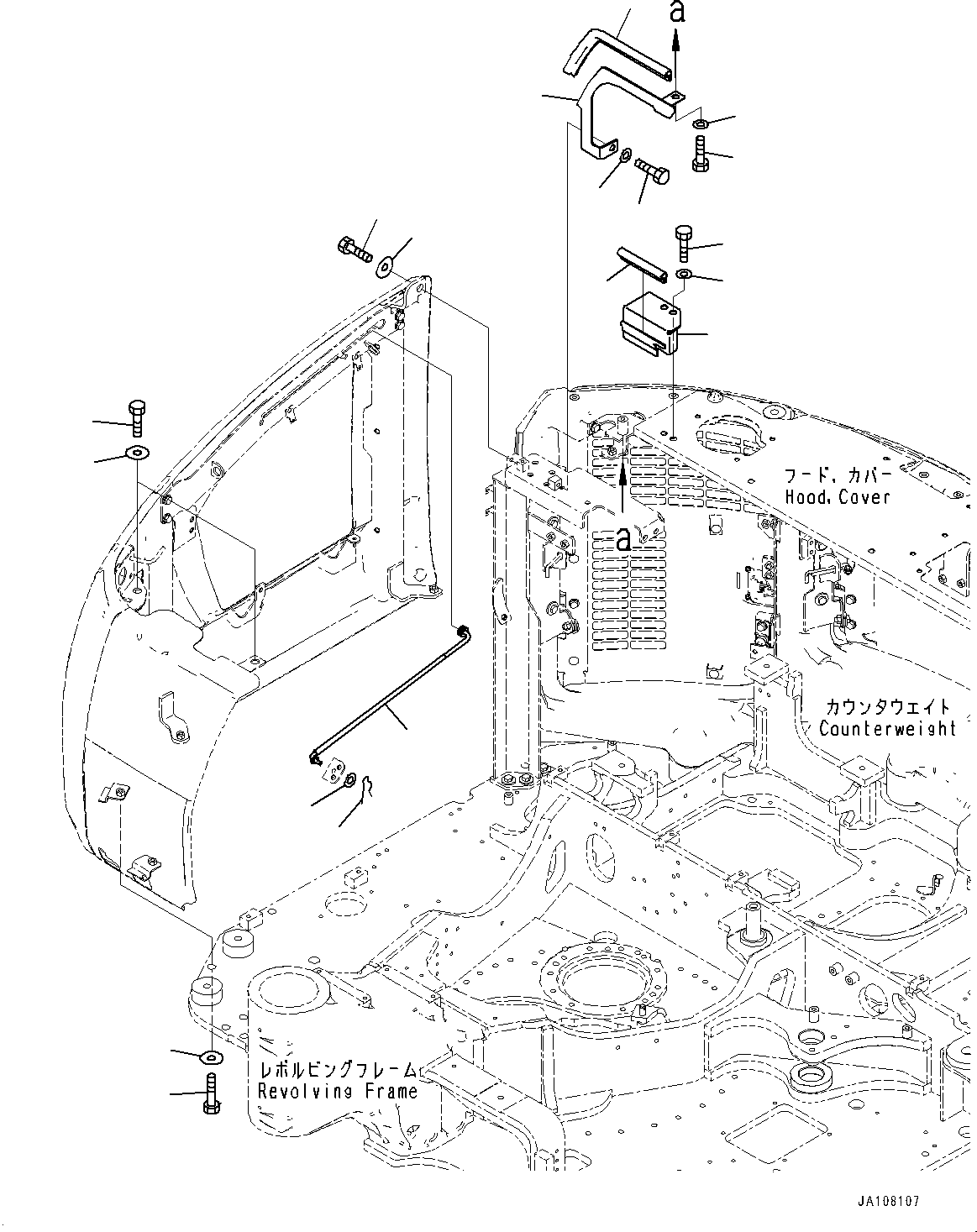 Уплотнение 22P-54-32960 KOMATSU