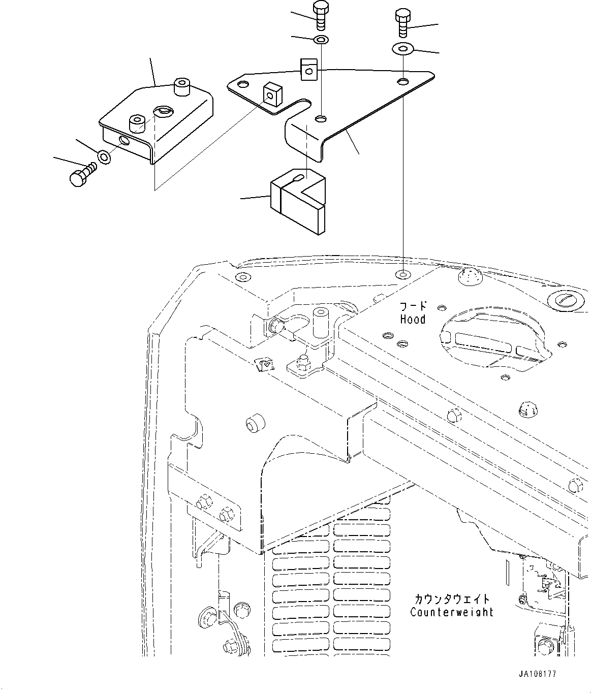 Лист 22P-06-31761 KOMATSU