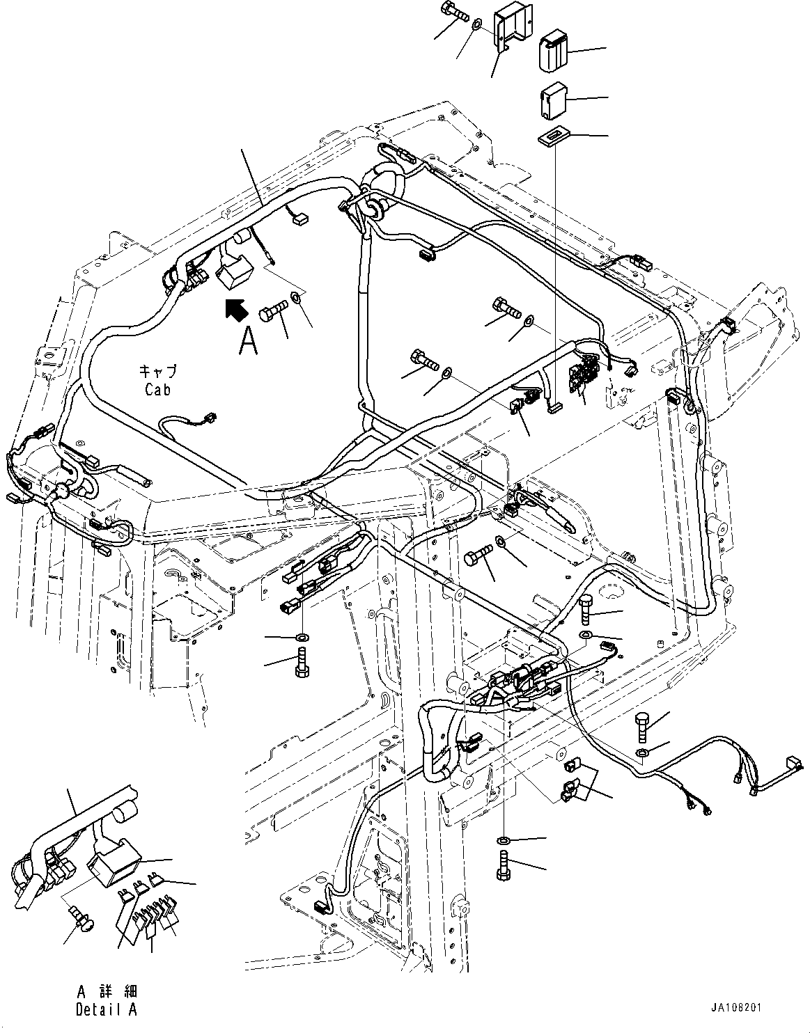 Жгут проводов 12Y-06-38931 KOMATSU