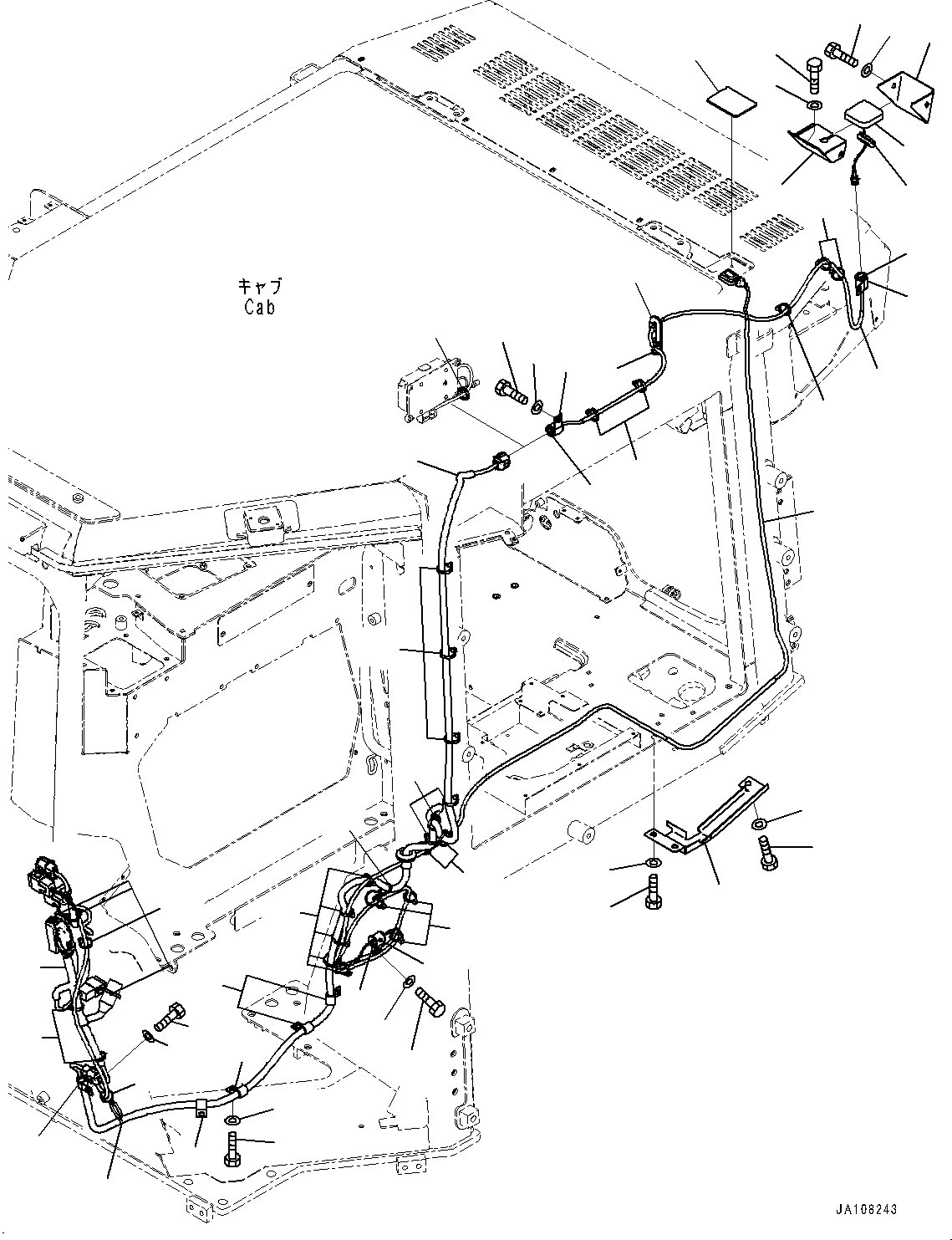 Пластина 14Y-06-48941 KOMATSU