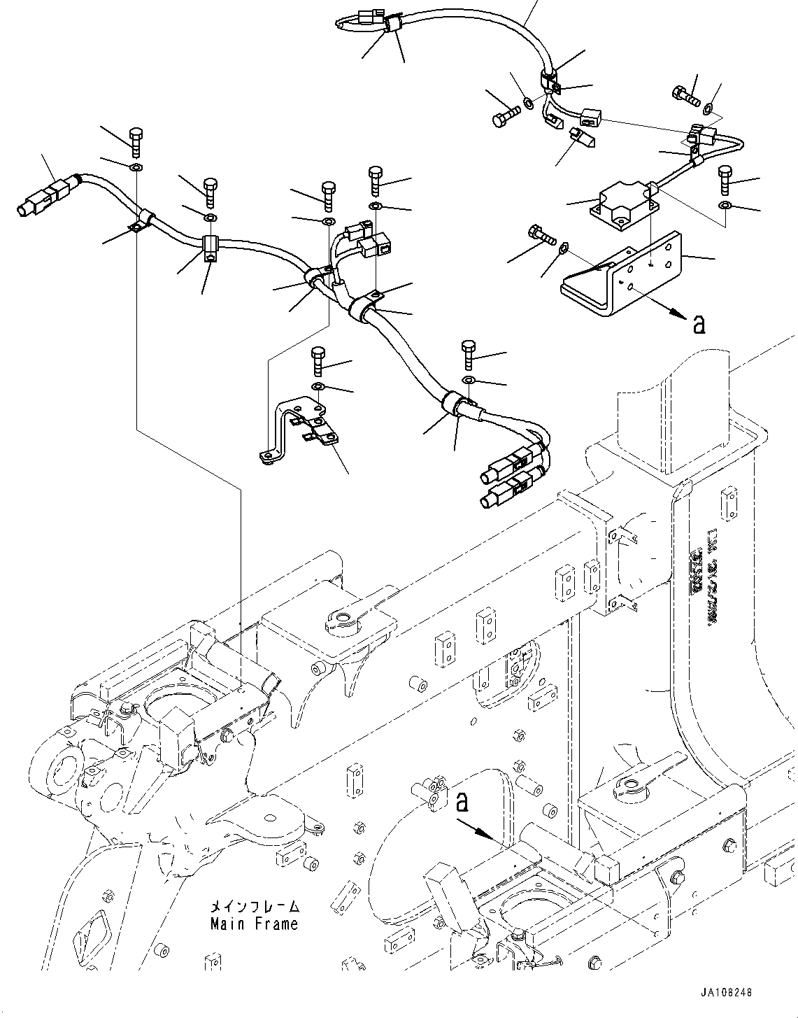 Жгут проводов 13Y-06-25720 KOMATSU