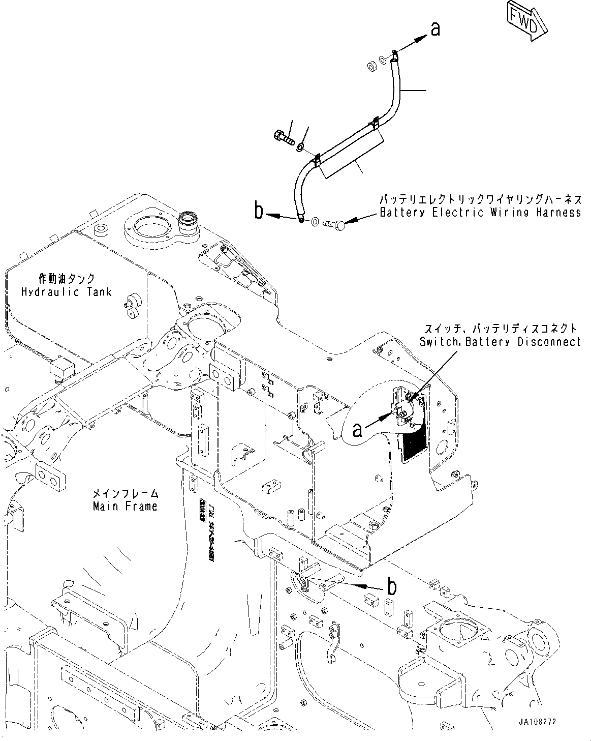 Кабель 14Y-06-41881 KOMATSU