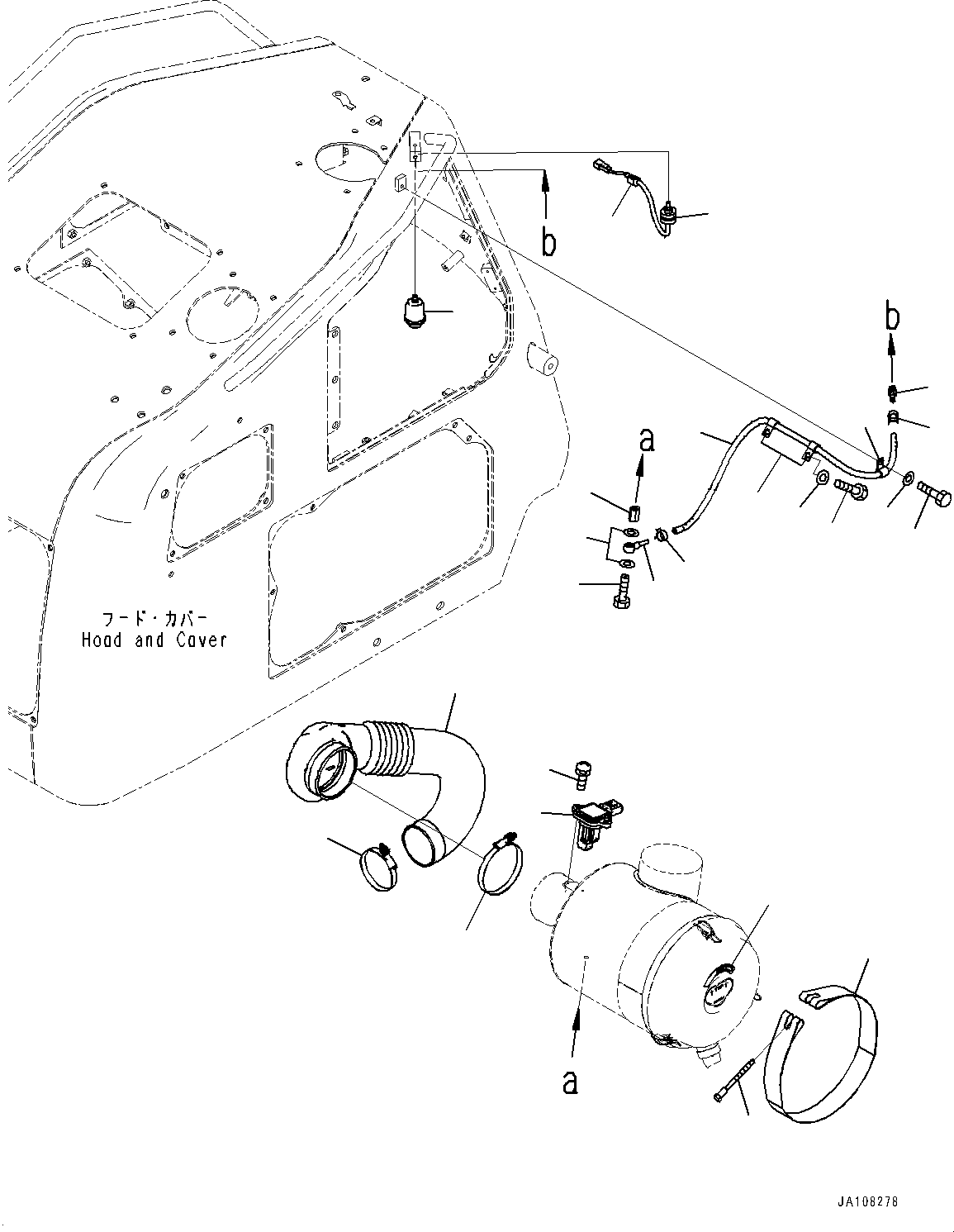 Шланг 14Y-01-41560 KOMATSU
