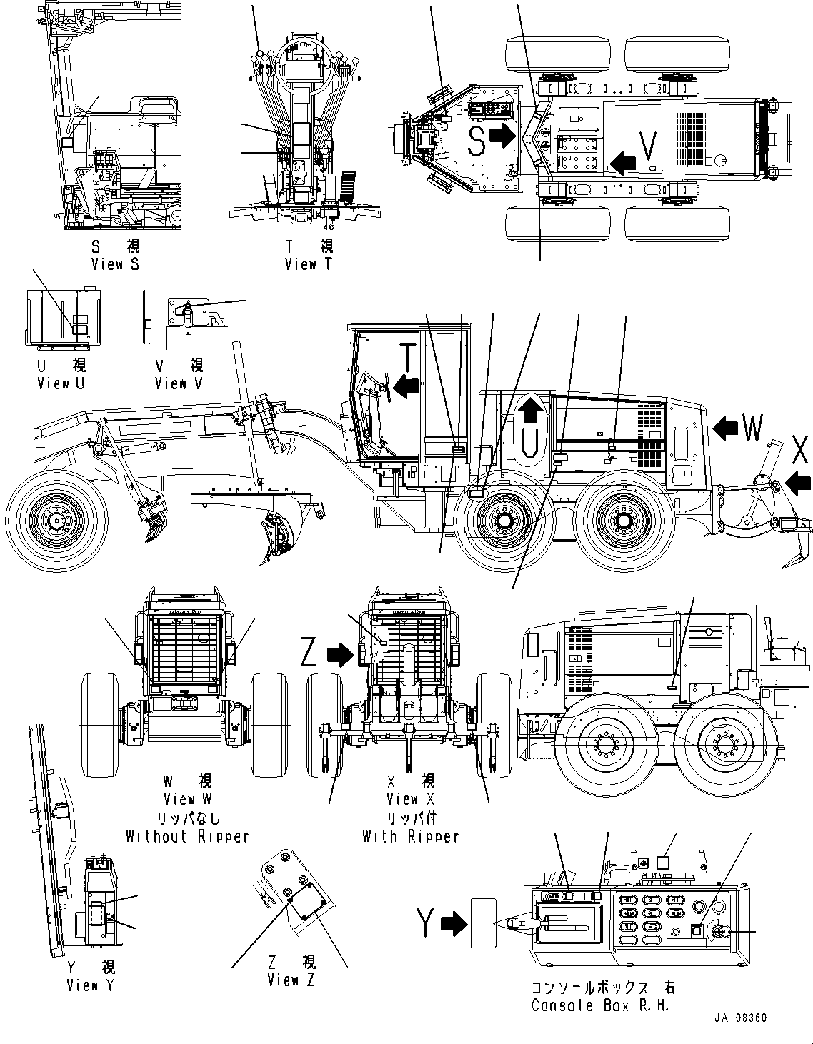 Табличка «Опасно: высокое напряжение» 09801-41002 KOMATSU