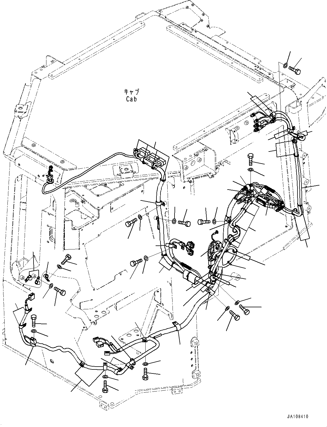 Жгут проводов 12Y-06-47652 KOMATSU