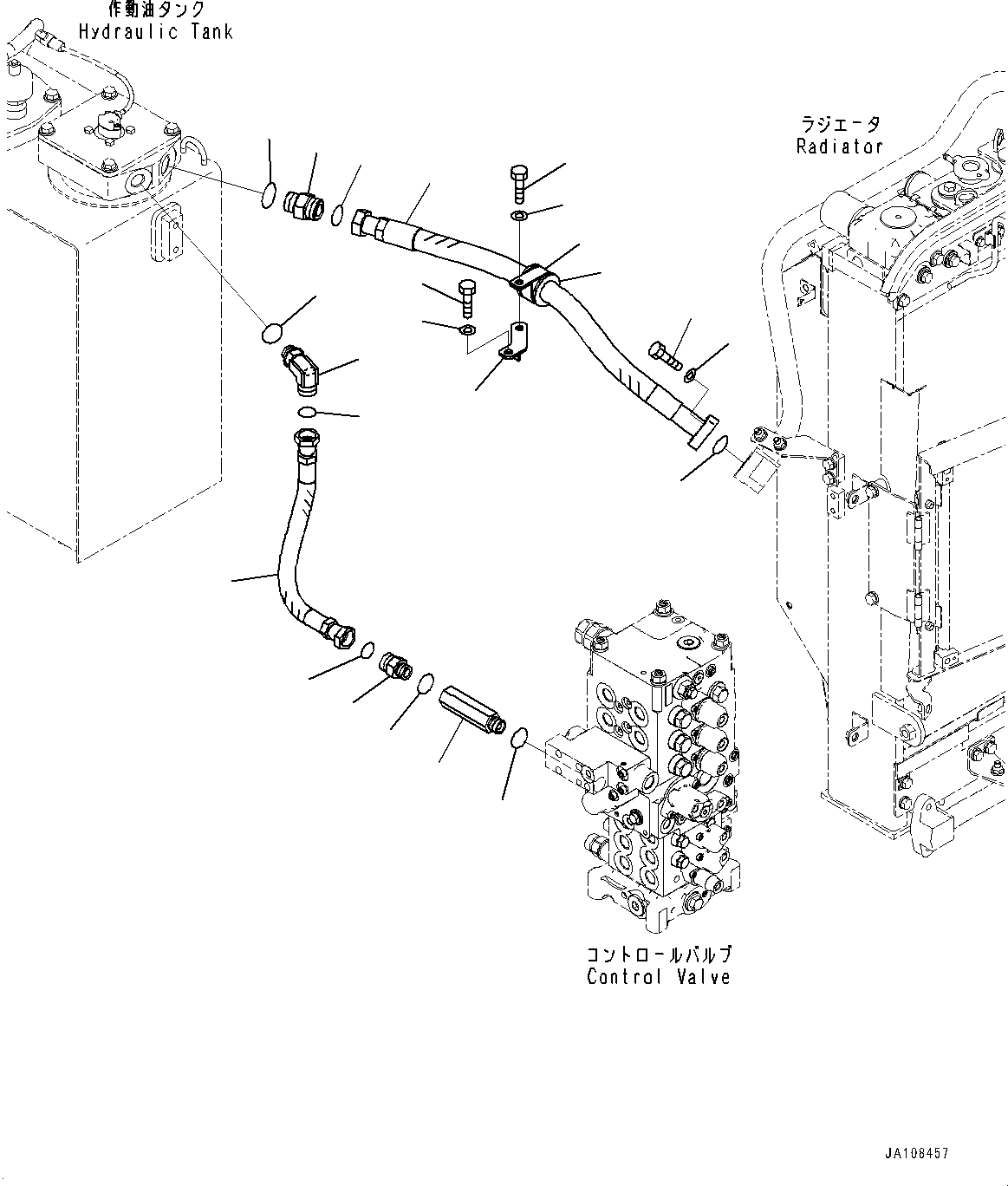 Кронштейн 204-62-71871 KOMATSU