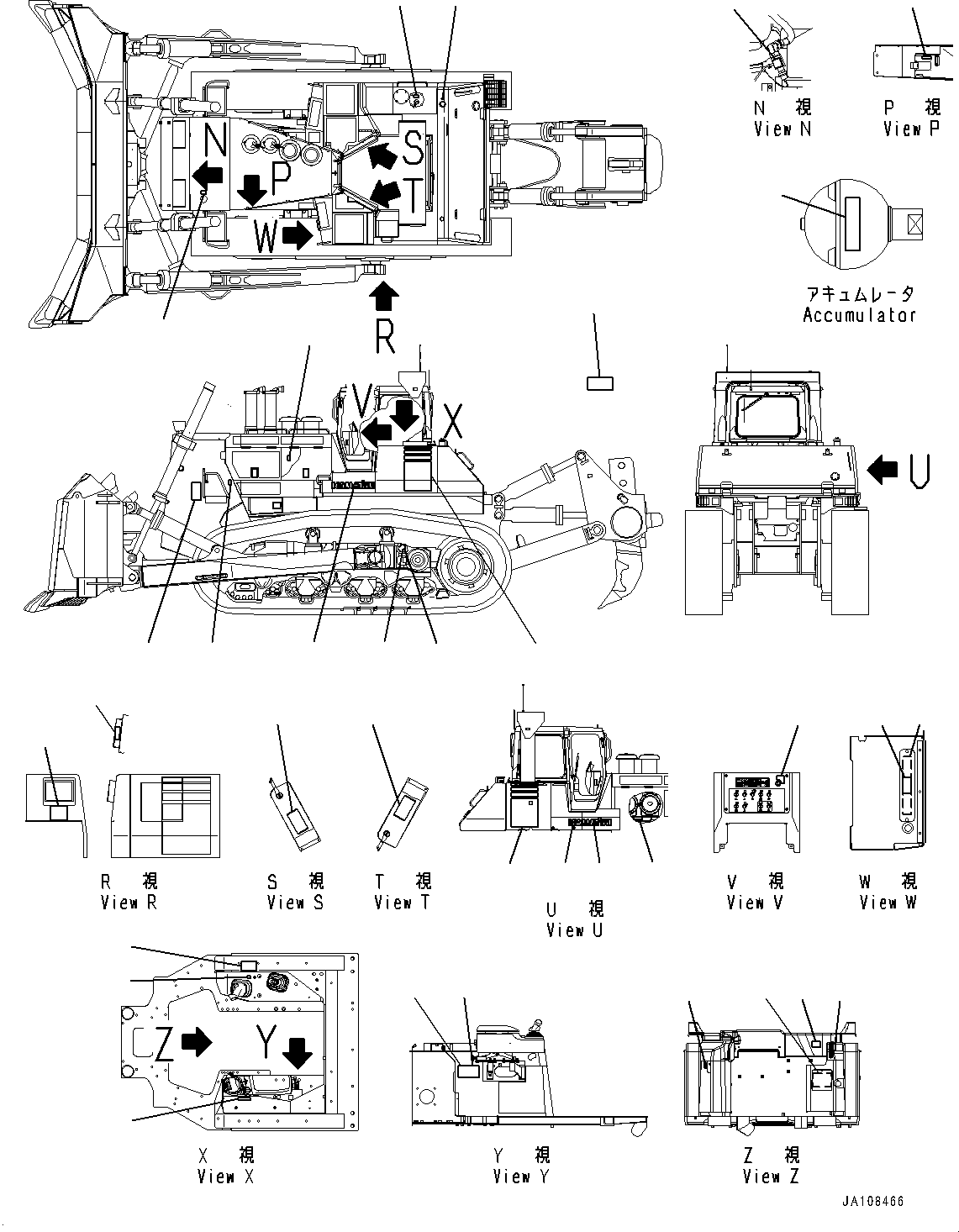 Маркировка 198-98-62341 KOMATSU