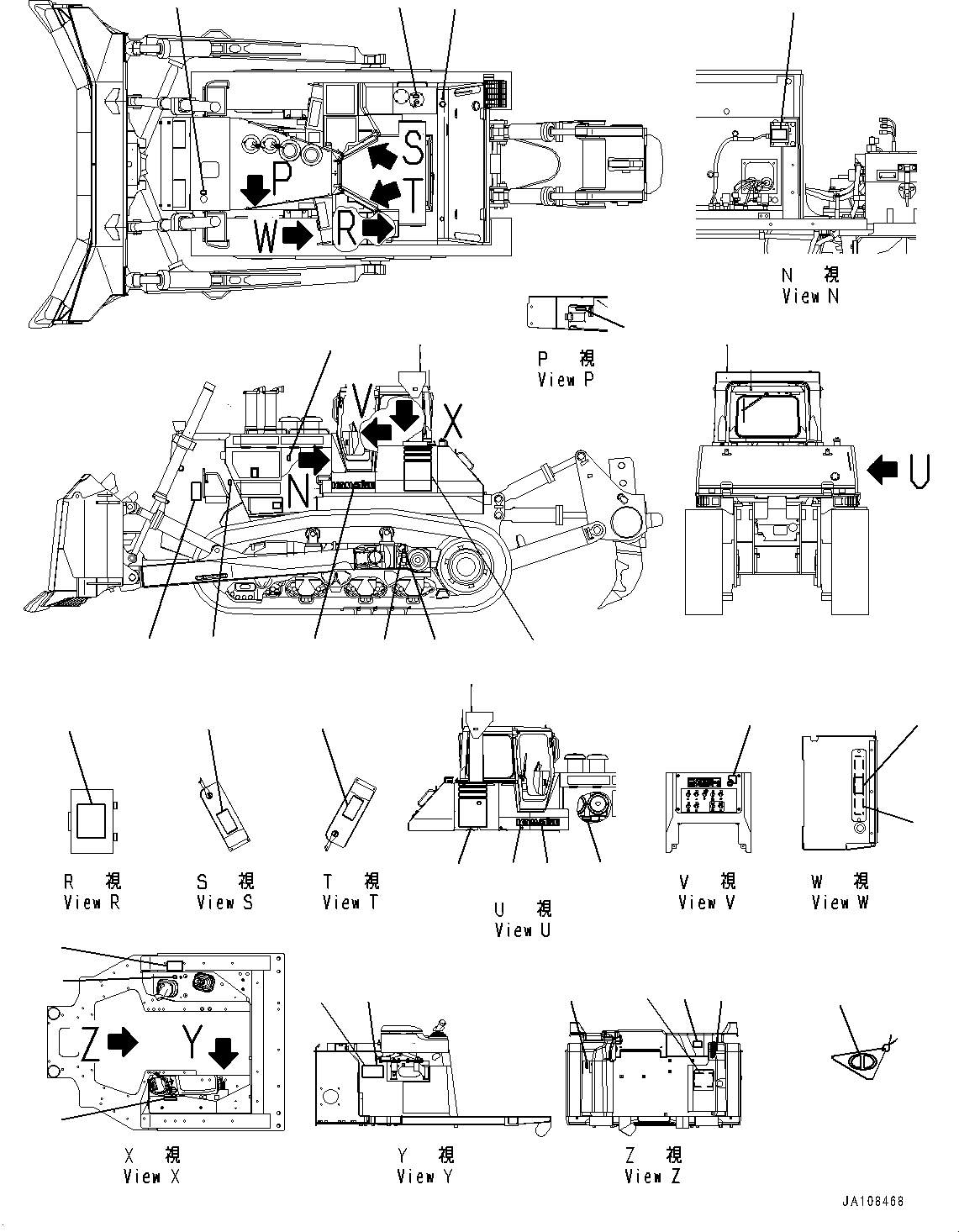 Пластина 195-98-23932 KOMATSU