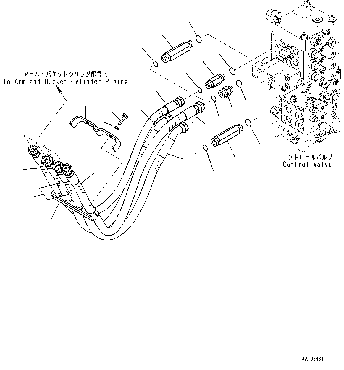 Кронштейн 203-62-17271 KOMATSU