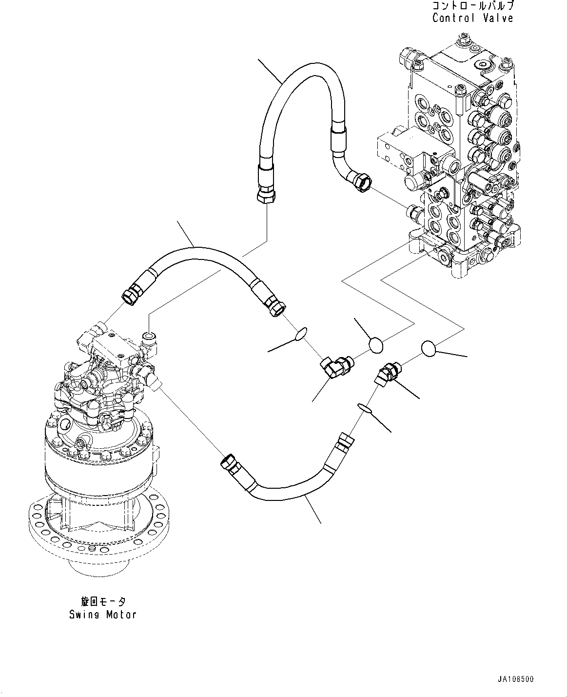 Шланг 203-62-14570 KOMATSU
