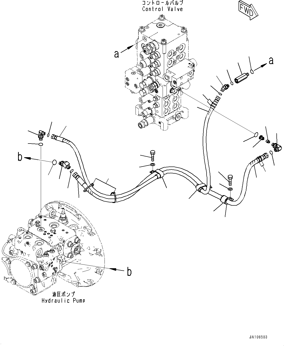 Шланг 204-62-71861 KOMATSU