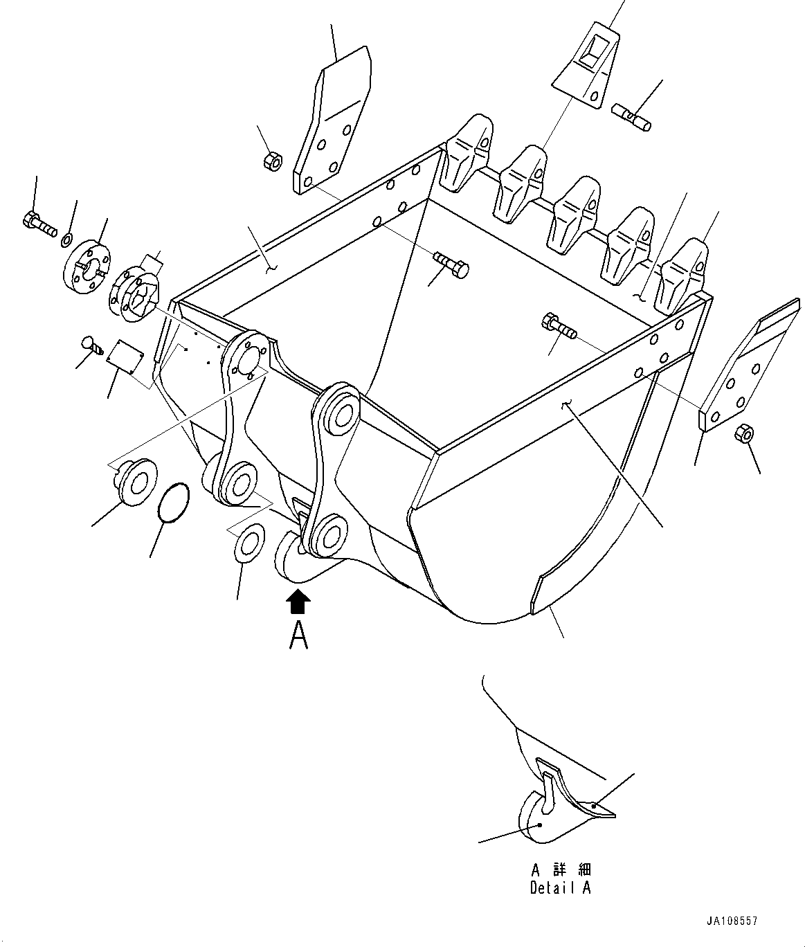 HOOK (WELDED) 203-70-43340 KOMATSU