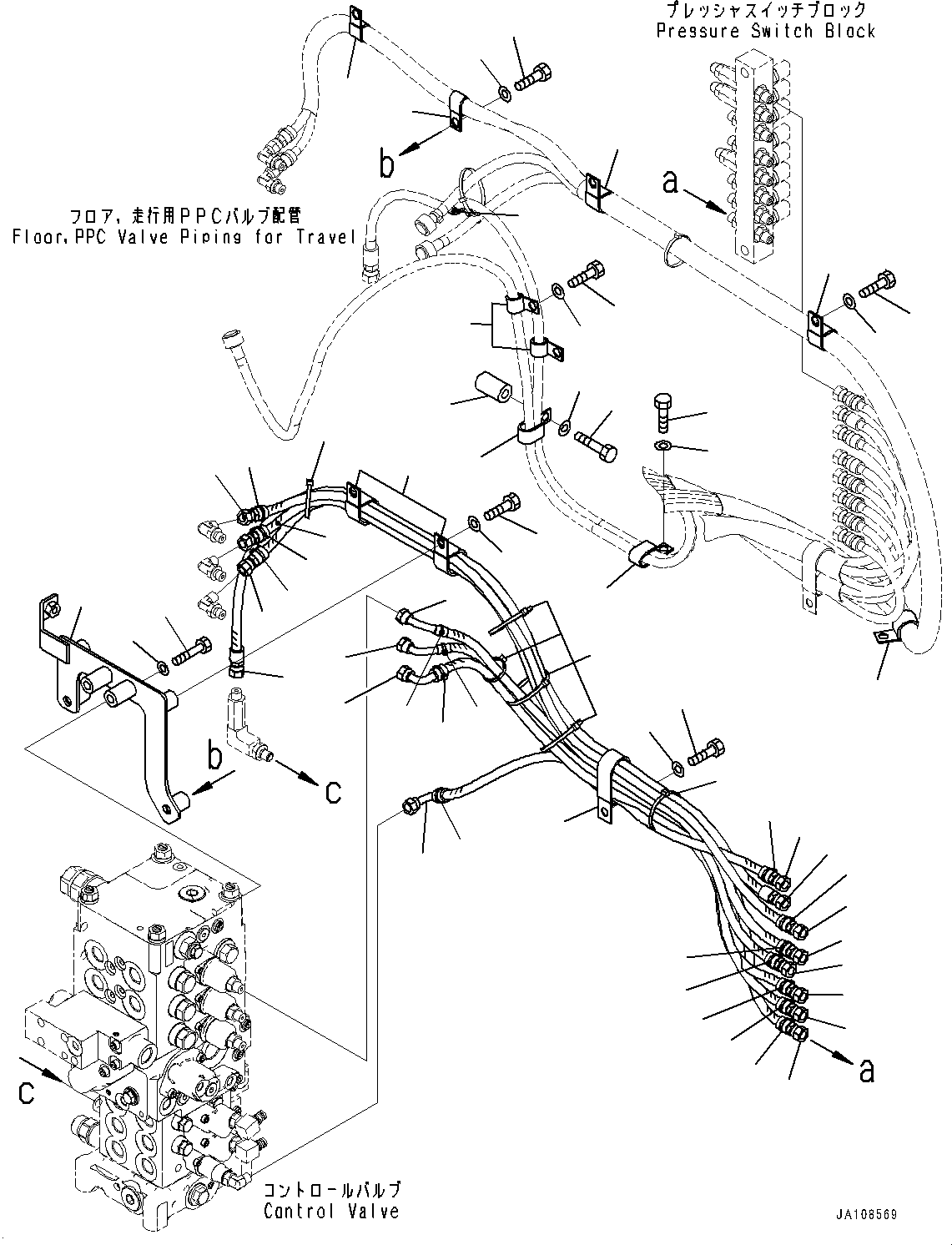 Шланг 02773-002A9 KOMATSU