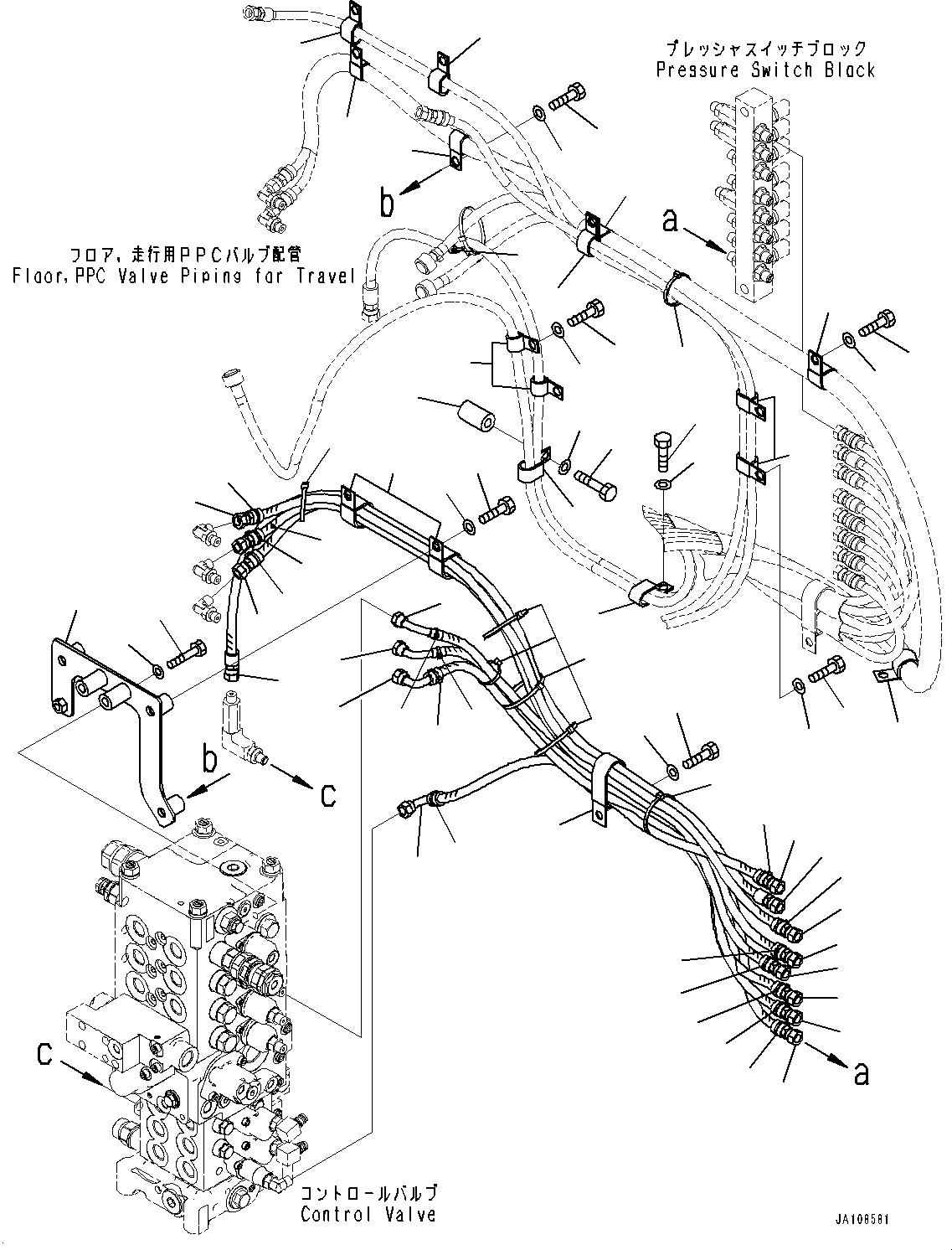 Шланг 204-62-71411 KOMATSU