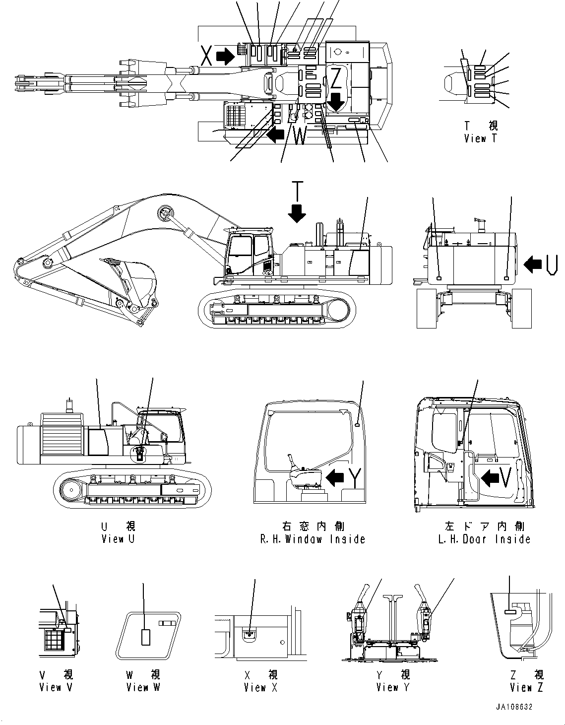Маркировочная табличка 209-00-41311 KOMATSU
