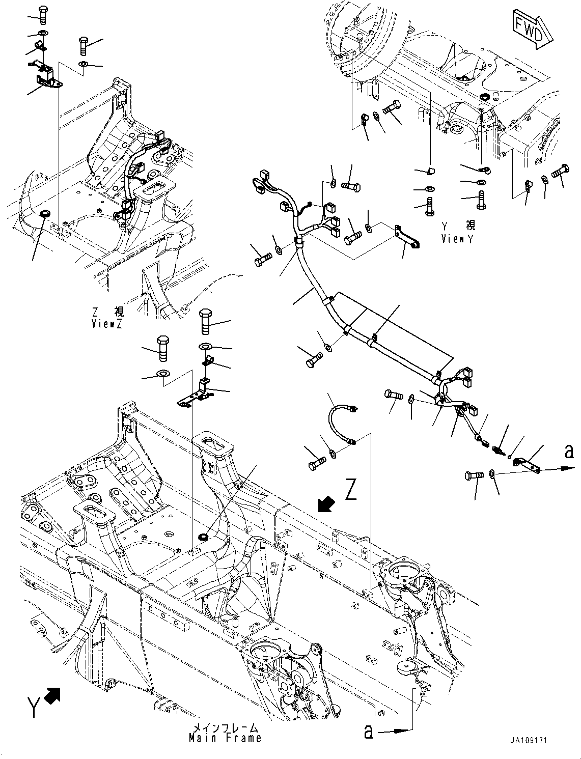 Жгут проводов 11Y-06-54111 KOMATSU