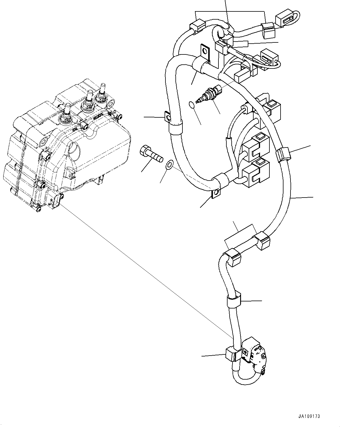 Жгут проводов 11Y-06-54121 KOMATSU