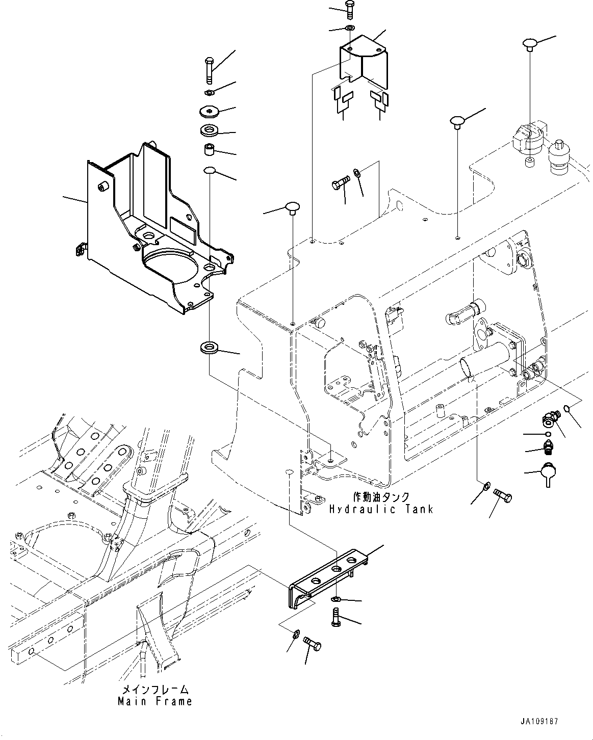 Крышка 11Y-60-51452 KOMATSU