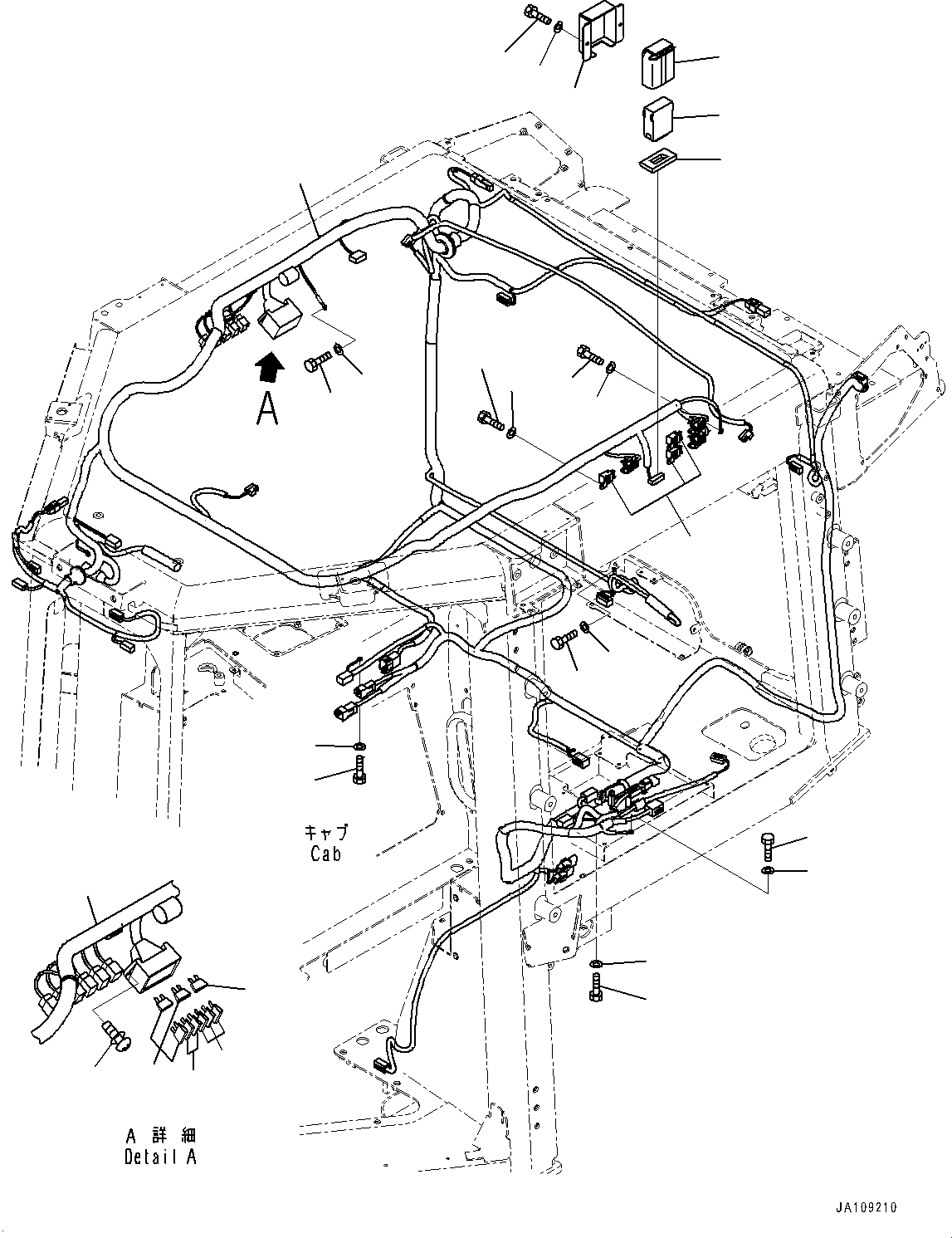 Жгут проводов 11Y-06-59721 KOMATSU