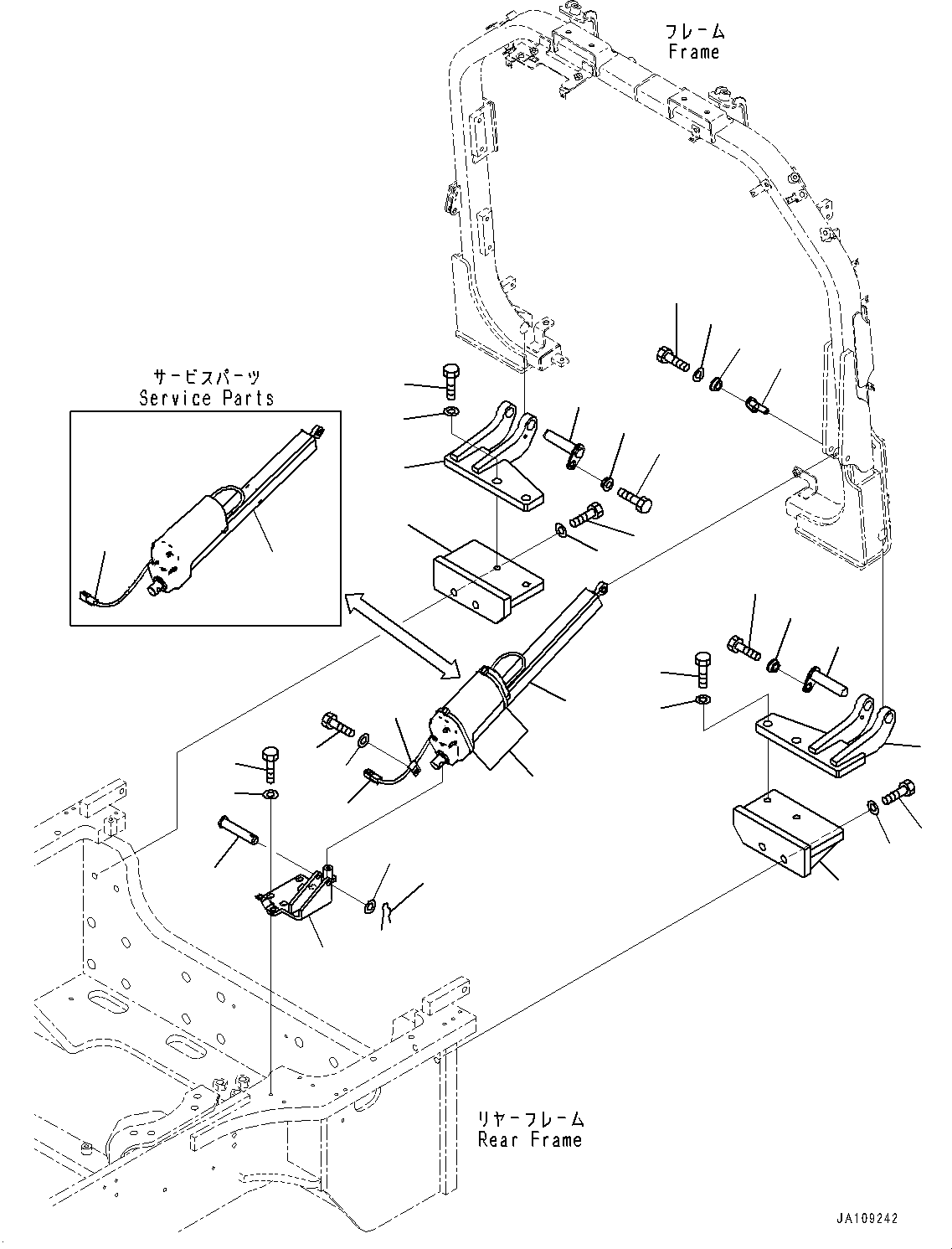 Actuator Assembly 421-54-00010 KOMATSU