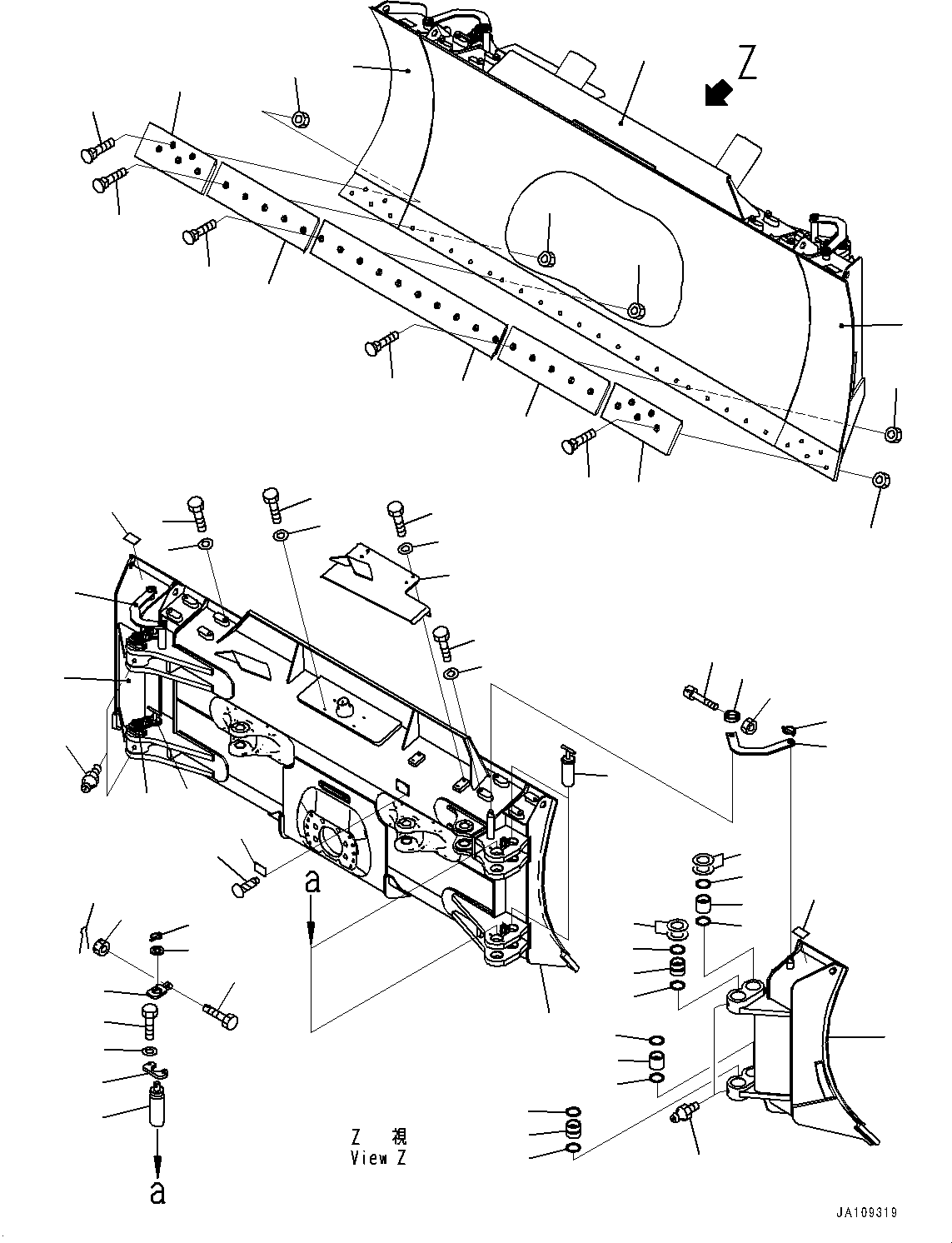 Болт 01012-81260 KOMATSU