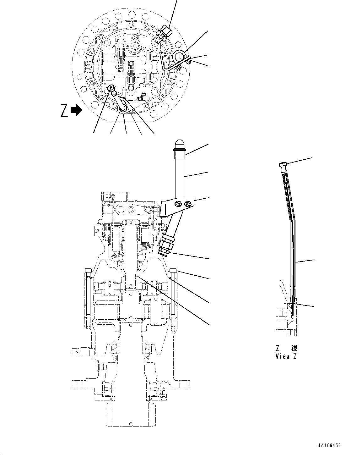 Пробка в сборе KBB0443-11003 KOMATSU